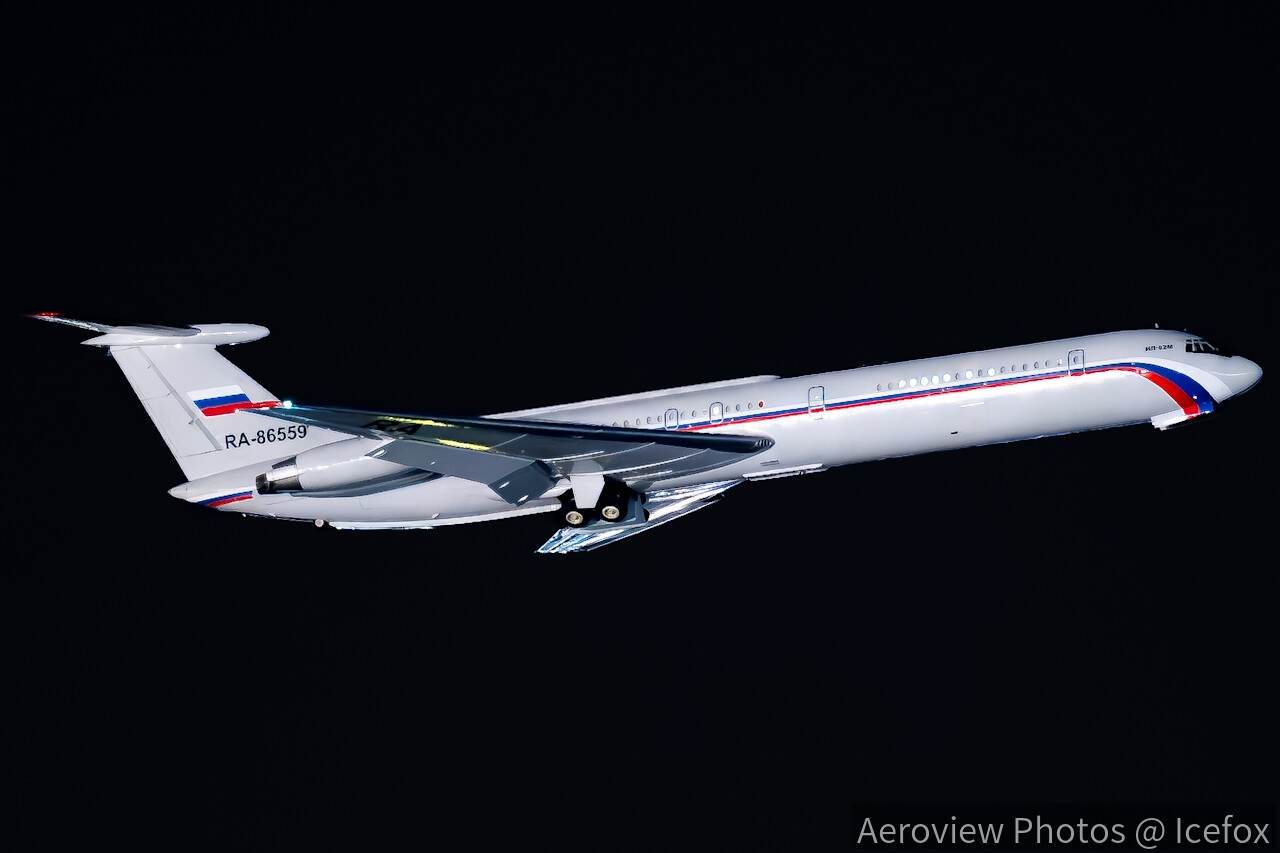 Russia-Air Force Ilyushin IL-62M