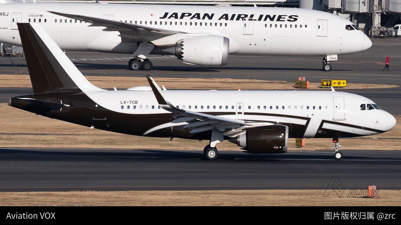 卢森堡Global Jet Airbus A319-153N