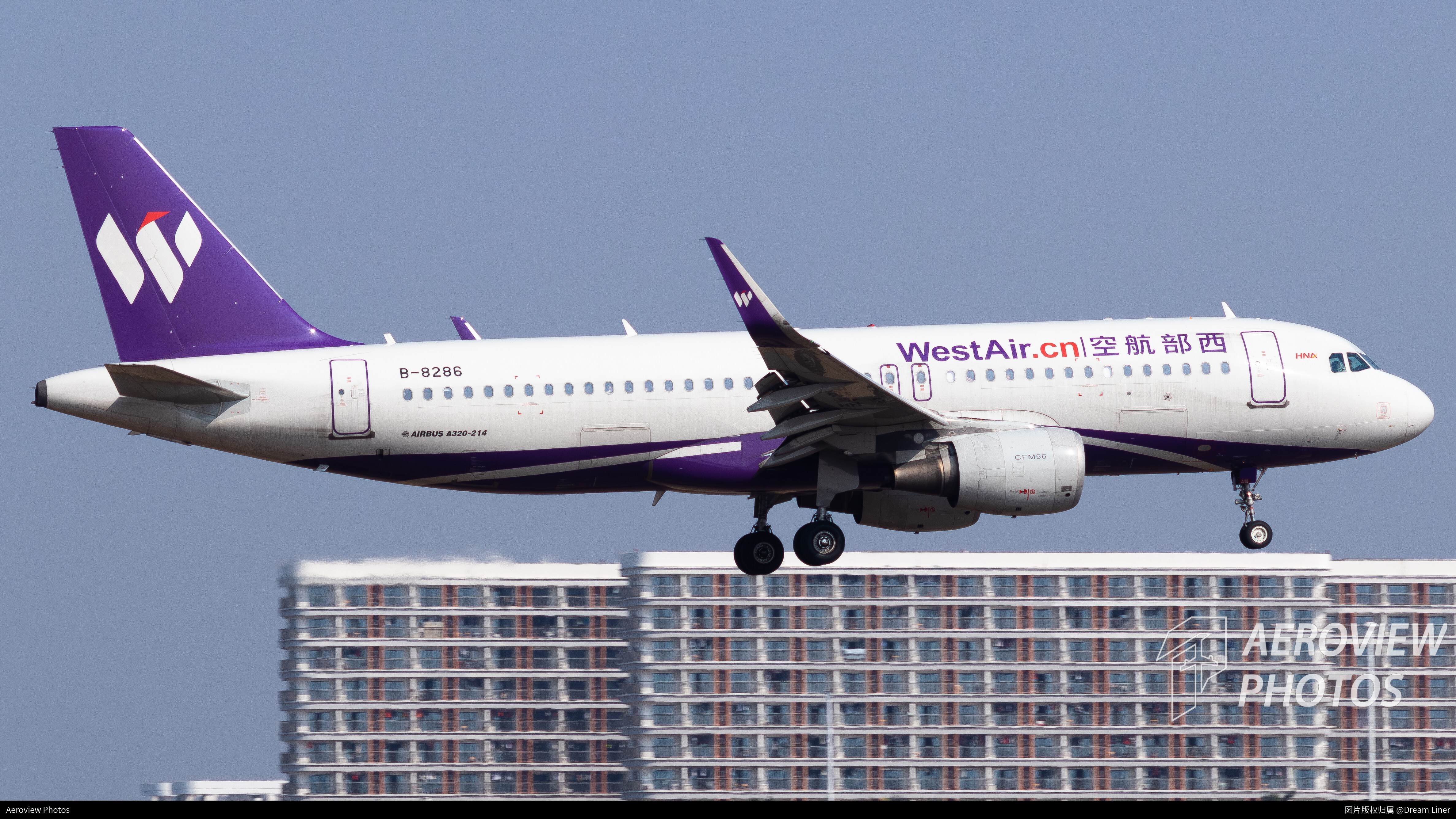  西部航空 Airbus A320-214