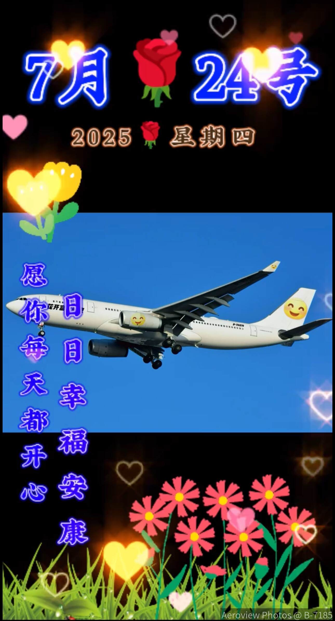 花开富贵航空 AirbusA330-200