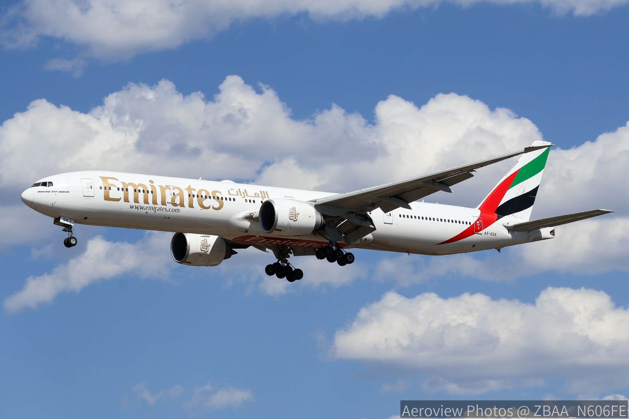 阿联酋航空 Boeing 777-31HER