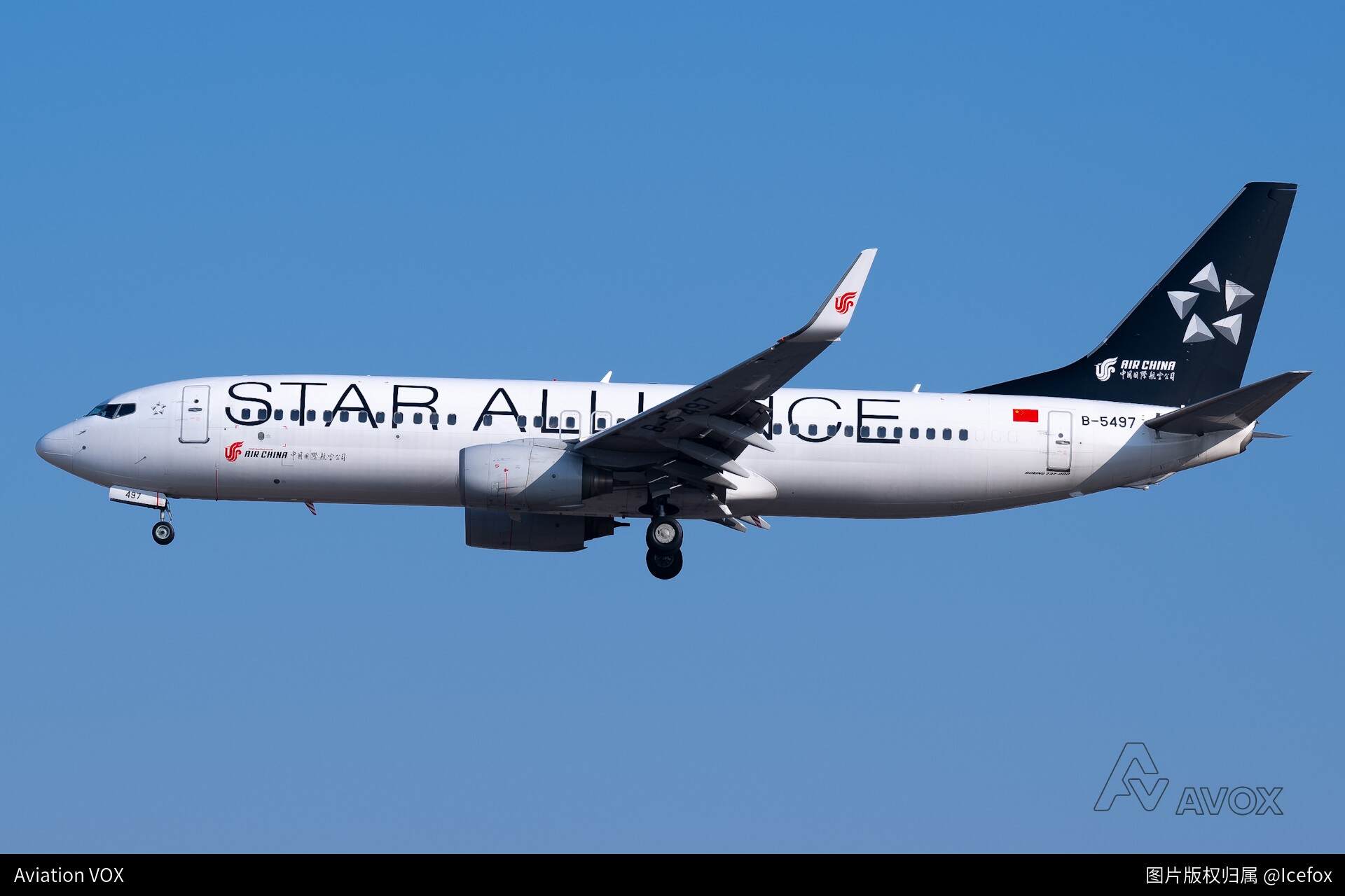 中国国际航空 Boeing 737-800