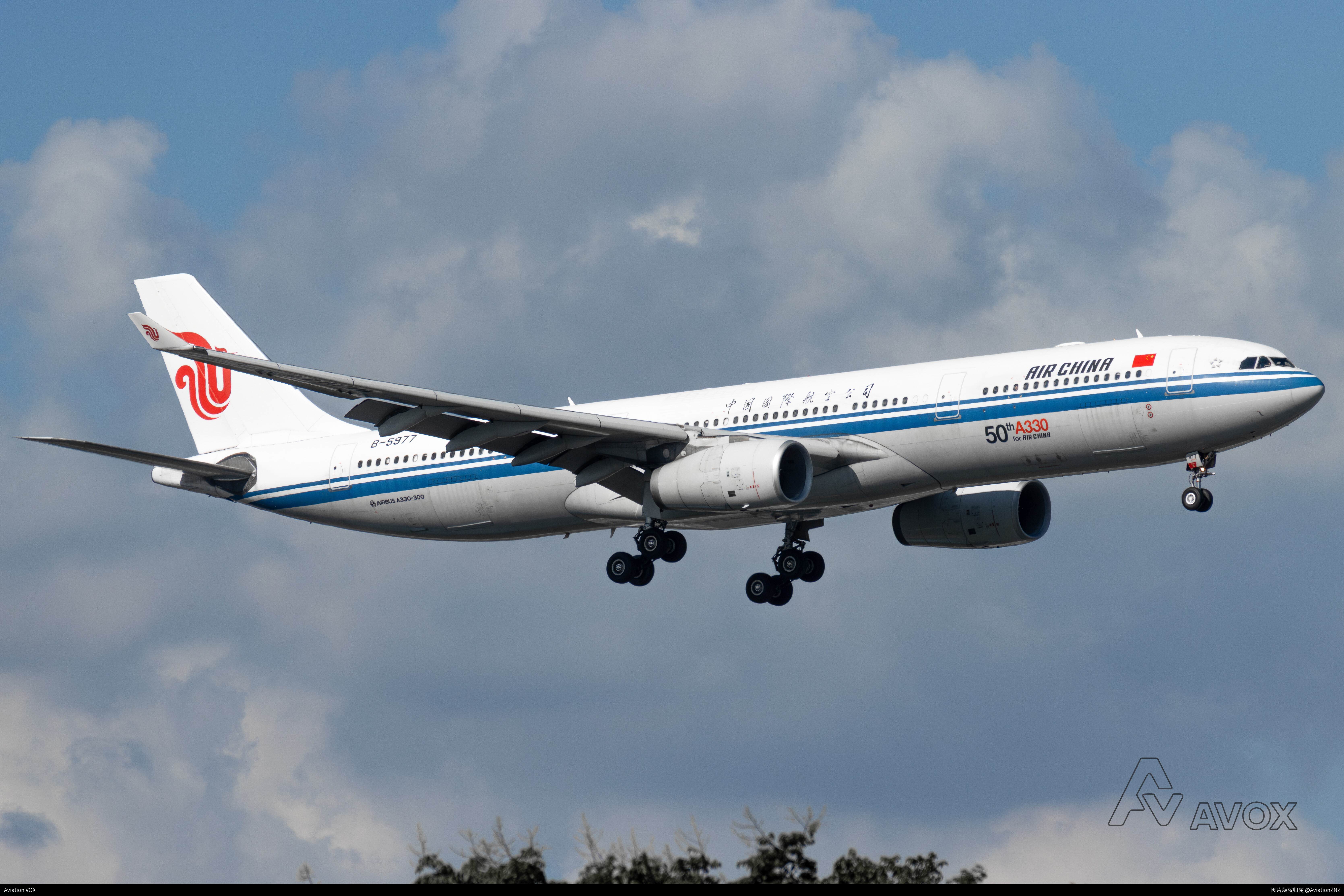 中国国际航空 Airbus A330-343