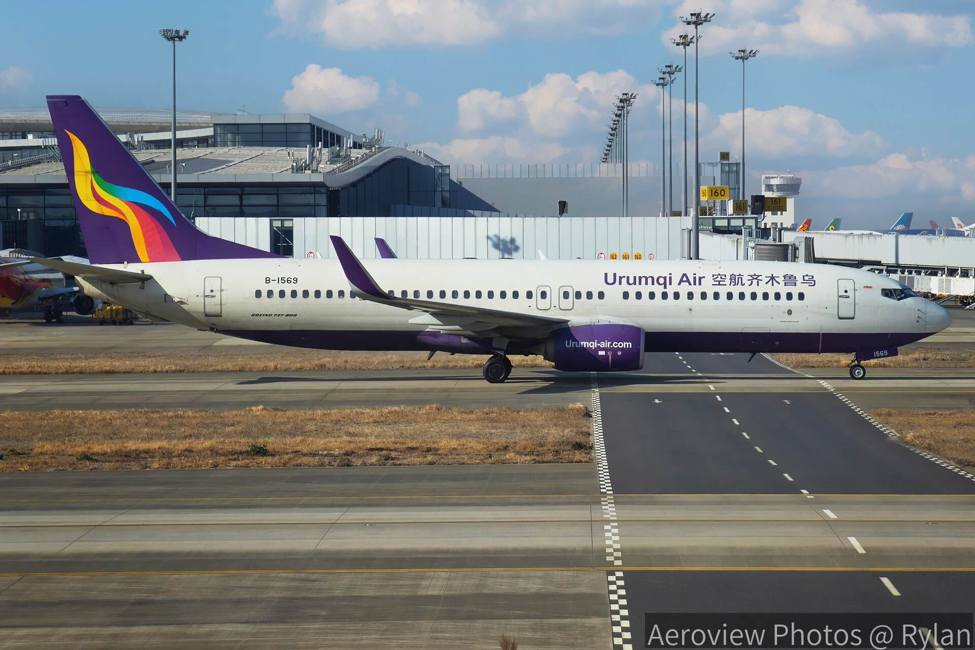 乌鲁木齐航空 Boeing 737-800