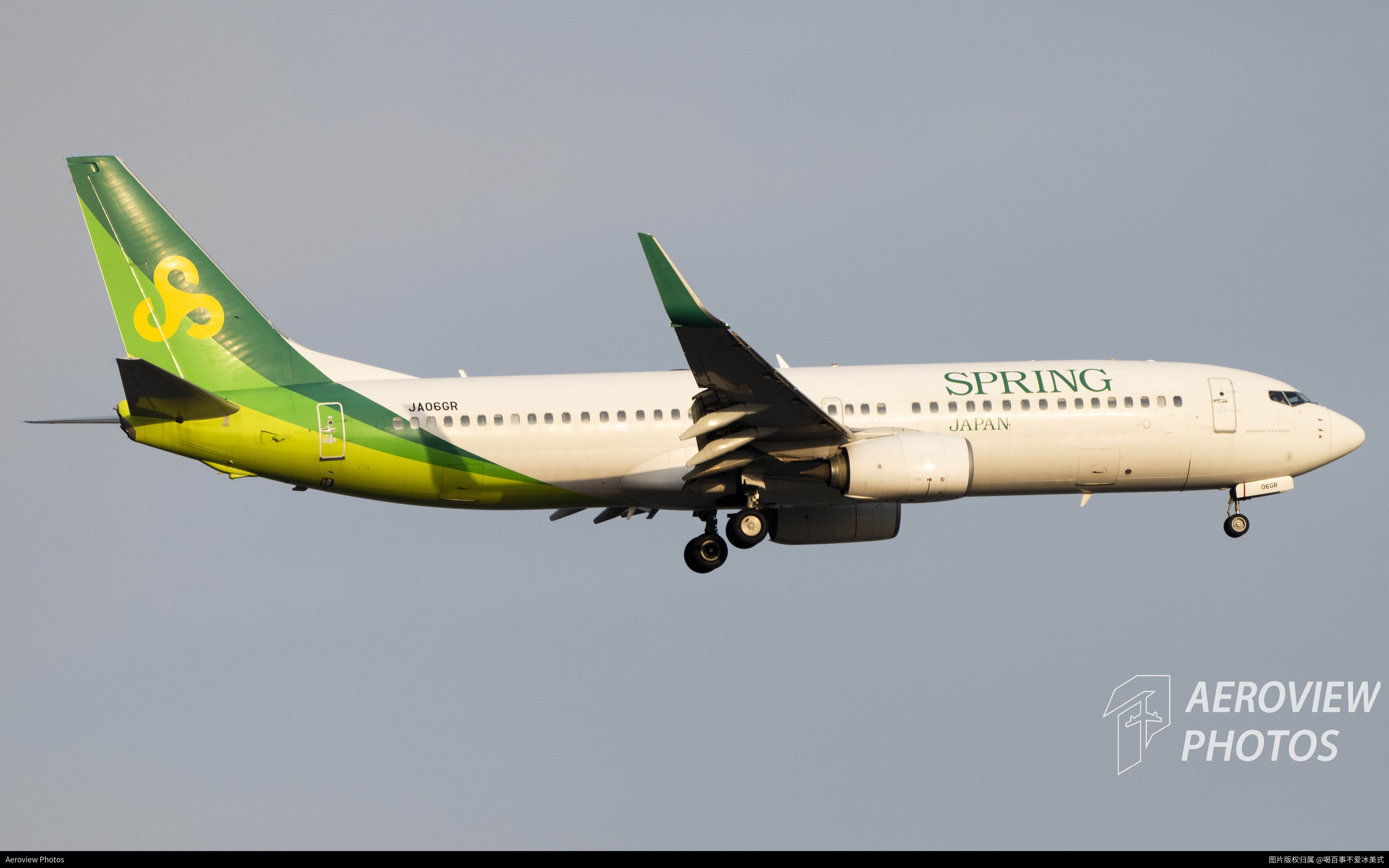 春秋日本 Boeing 737-8AL