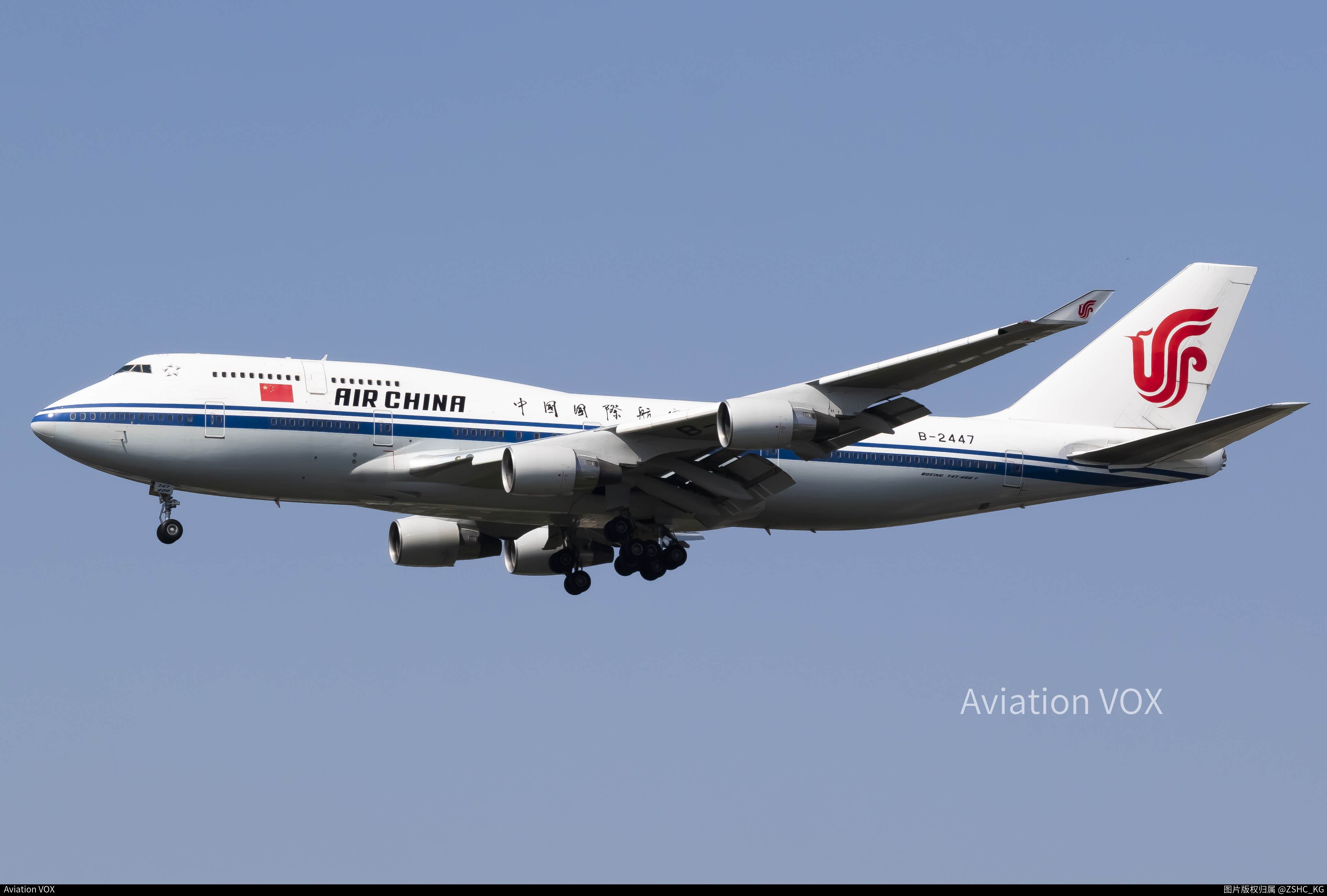 中国国际航空 Boeing 747-4J6
